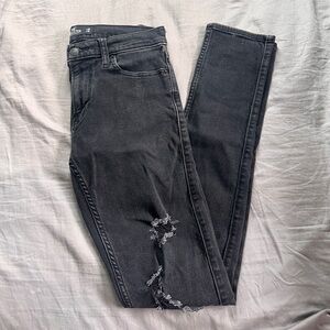 Hollister Black Skinny Jeans